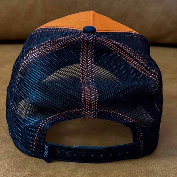 Goorin Bros Animal Farm Trucker Baseball Snapback Hat Cap The Orange Tiger RARE - Picture 6 of 6